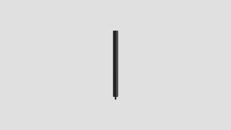 Cocoon Extension Pole, 250 mm, matte black, studio