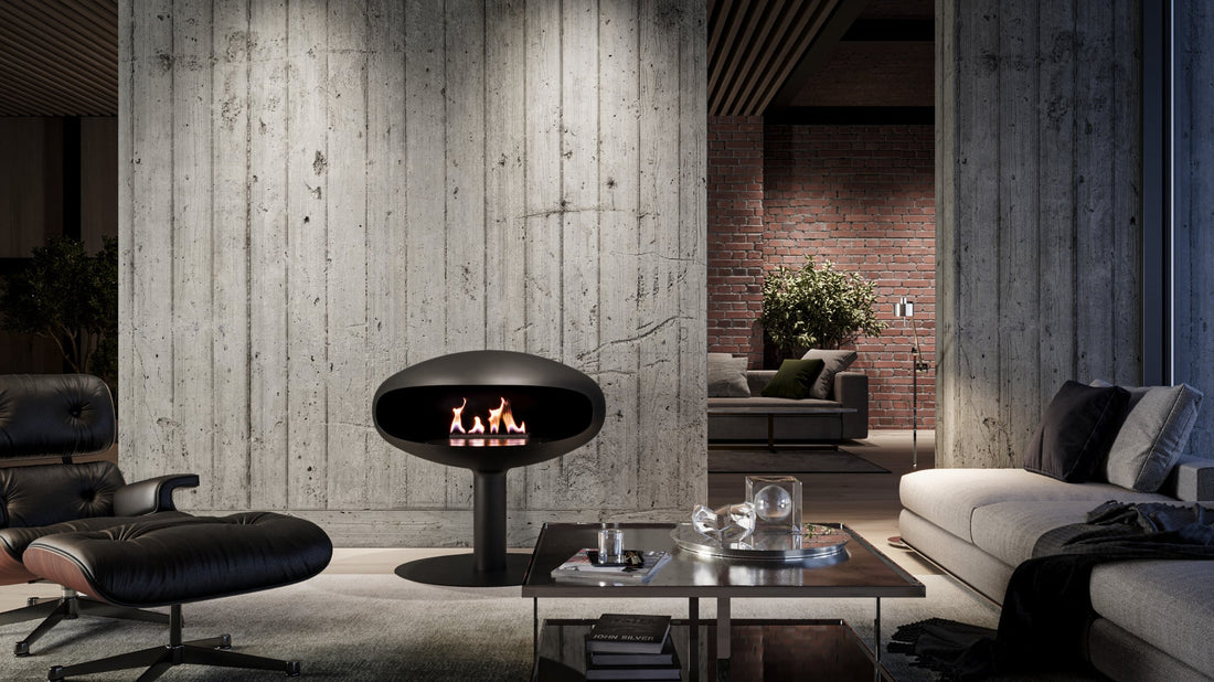Iconic 900 pedestal in modern living room