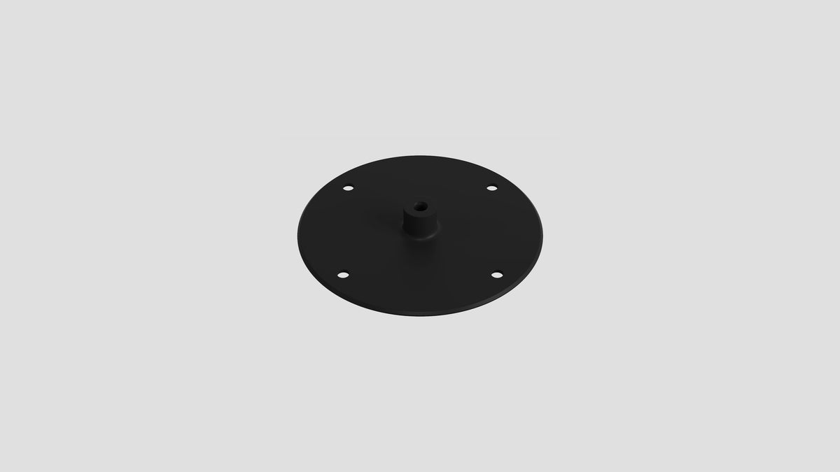 Cocoon Standard Ceiling Bracket, matte black, studio