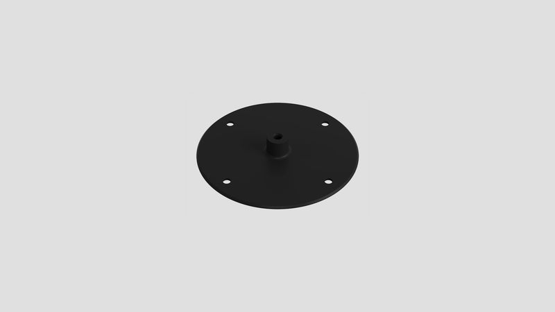 Cocoon Standard Ceiling Bracket, matte black, studio